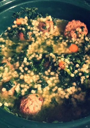 A picture of Slow Cooker Italian Wedding Soup.