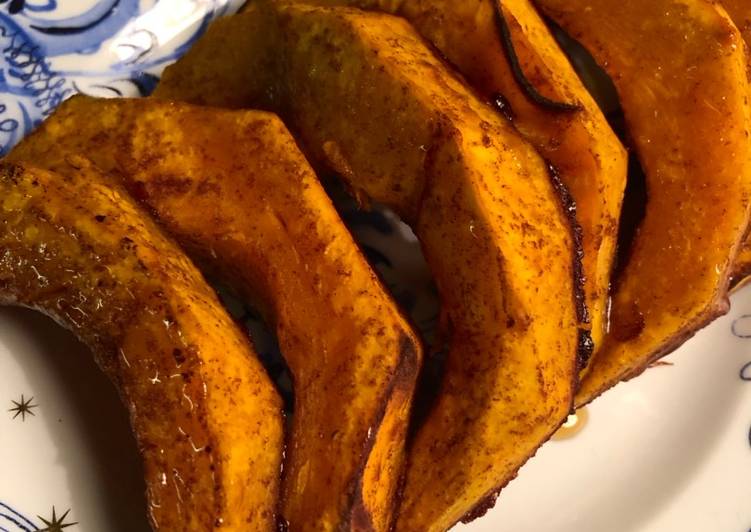 Steps to Make Homemade Maple cinnamon squash - vegan