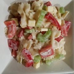 A picture of Easy lunch or great side dish at BBQ.