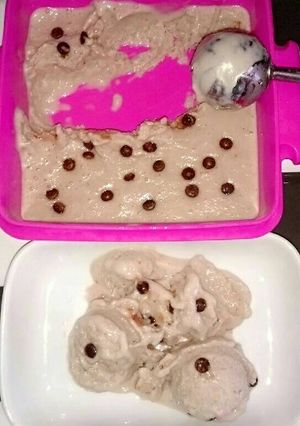 Foto resep Banana Ice Cream Simple 4 Bahan