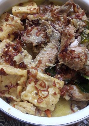 Foto resep Opor Ayam Tahu