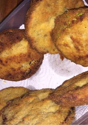 Una foto de Milanesas de zapallitos