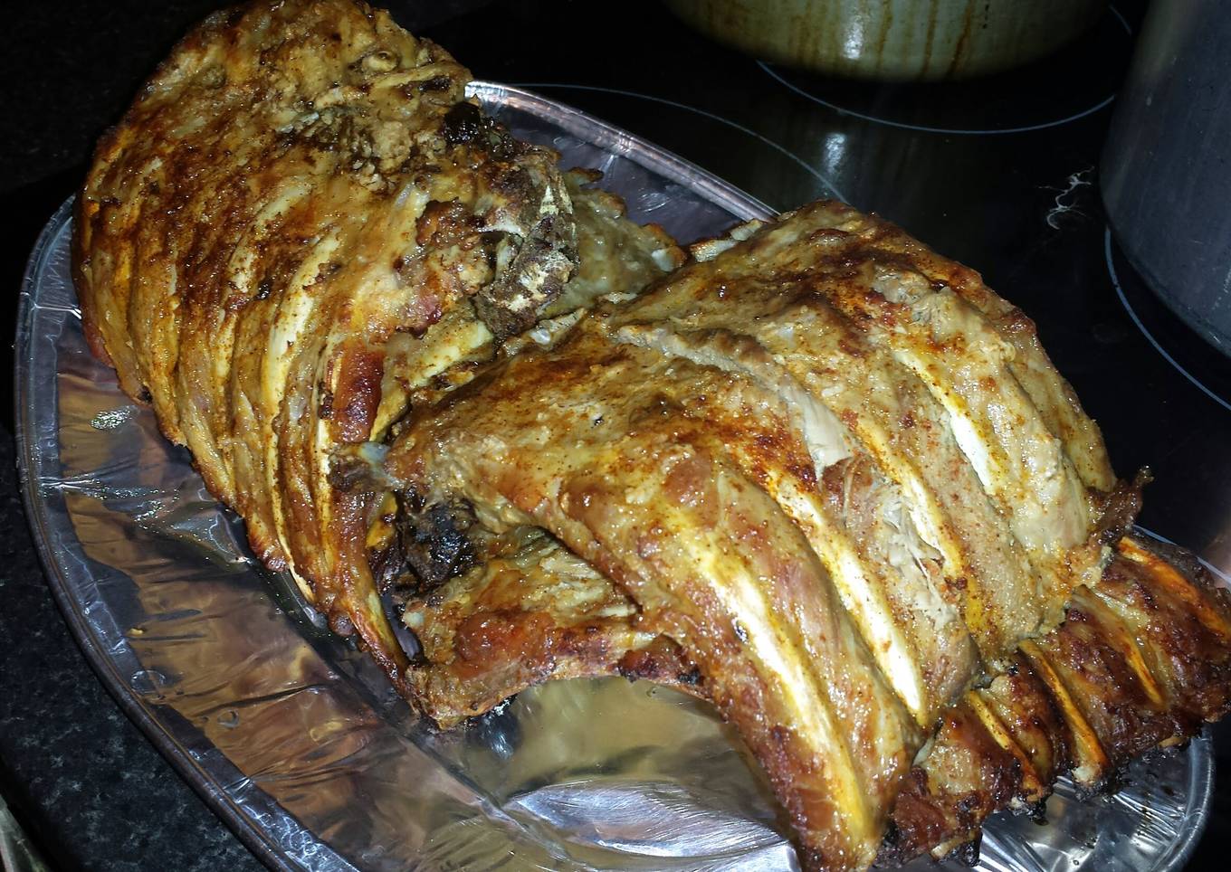 Recipe of Favorite Roasted Garlic Pork Ribs