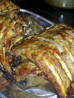 A picture of Roasted Garlic Pork Ribs.