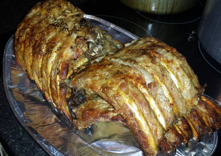 Simple Way to Make Ultimate Roasted Garlic Pork Ribs