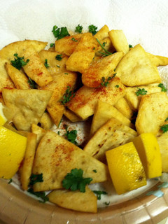 A picture of Seasoned Pita Chips.