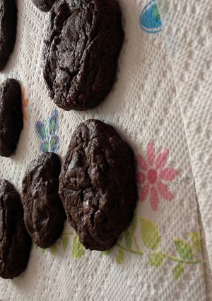 A picture of Chocolate Chocolate Chip Cookies.