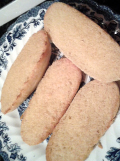 A picture of very easy garlic bread.