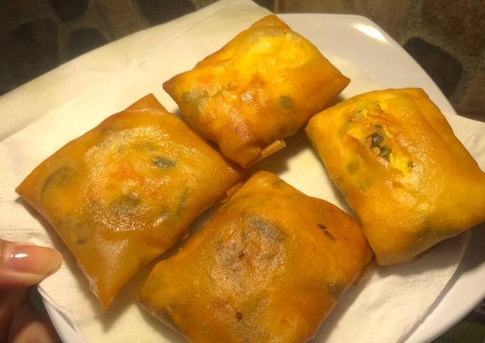 Martabak Tahu Kulit Lumpia simple enak