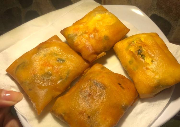 Cara Gampang Membuat Tahu Kulit Lumpia simple enak, Enak