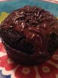 Molten Brownie Muffins