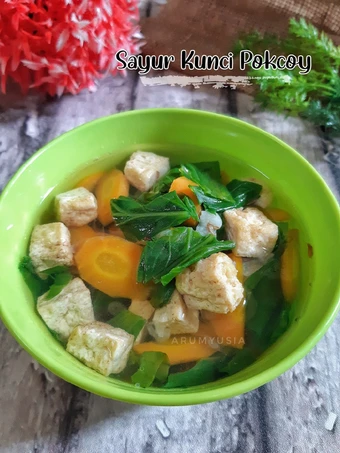Recipe Sayur Kunci Pokcoy the Delicious Makes you drool