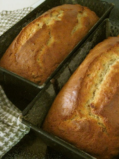 A picture of Just-Mix Banana Bread.