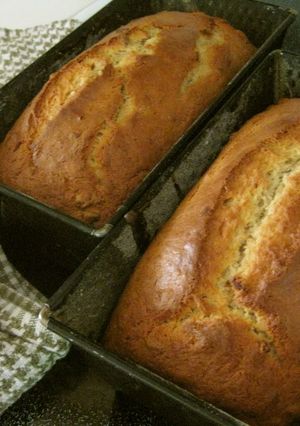 A picture of Just-Mix Banana Bread.
