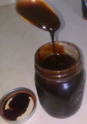 A picture of M&N's Chocolate Syrup.