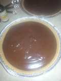 Chocolate Amaretto Pudding Pie