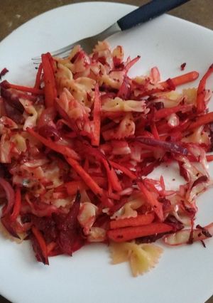 Una foto de Ensalada con fideos