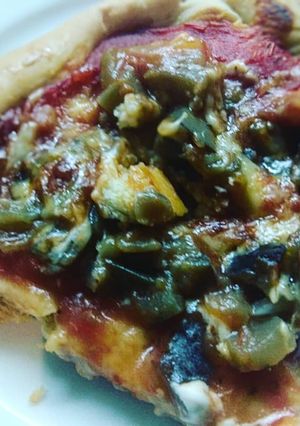 Φωτογραφία της συνταγής Eggplant 🍆 Pizza
