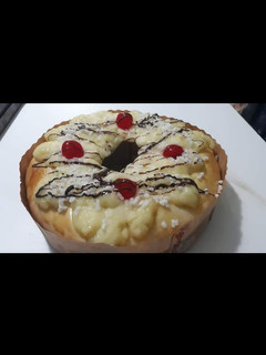 Una foto de Crema pastelera para rosca de Pascua o rellenos