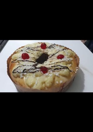 Una foto de Crema pastelera para rosca de Pascua o rellenos