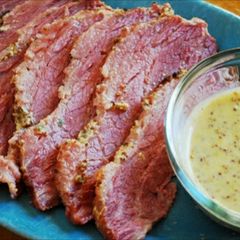 A picture of The Best Slow Cooker Corned Beef.
