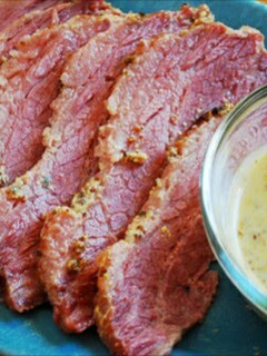 A picture of The Best Slow Cooker Corned Beef.