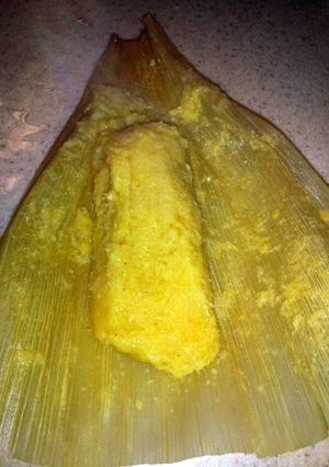 A picture of FRESH CORN TAMALES.