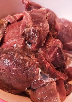 A picture of Love for Game Meat: Preparing Venison (Removing Odor).
