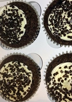 A picture of Chocolate cupcakes.