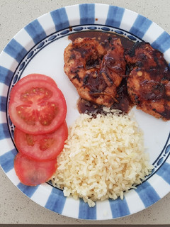 Una foto de Pollo horneado 🍊🍗🍊