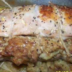 A picture of Stuffed Pork Loin.