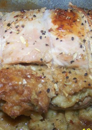 A picture of Stuffed Pork Loin.
