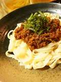 Meat Miso with Udon Noodles