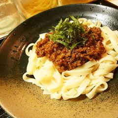 A picture of Meat Miso with Udon Noodles.