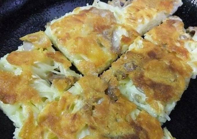 Easy Somen Noodle Chijimi (Korean Pancakes) Recipe