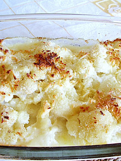 Una foto de Coliflor gratinado al horno - fácil