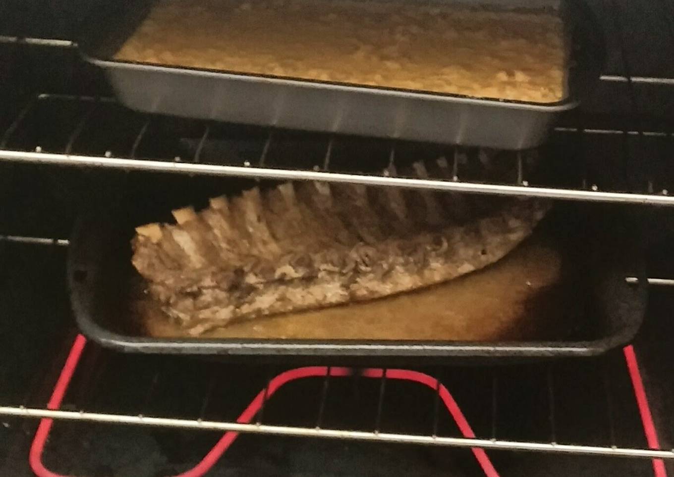 Brown honey milked sugar ribs