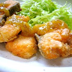 A picture of Pan-Fried Salmon with Sweet Miso Marinade.