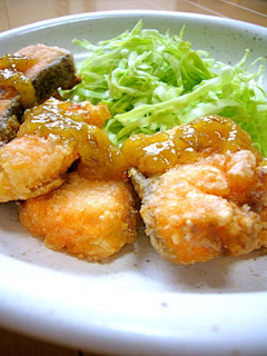 A picture of Pan-Fried Salmon with Sweet Miso Marinade.