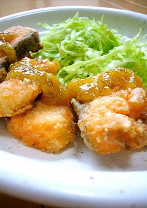 A picture of Pan-Fried Salmon with Sweet Miso Marinade.