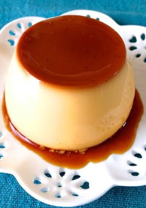 A picture of A Hotel Recipe for Crème Caramel (From 1 Egg).