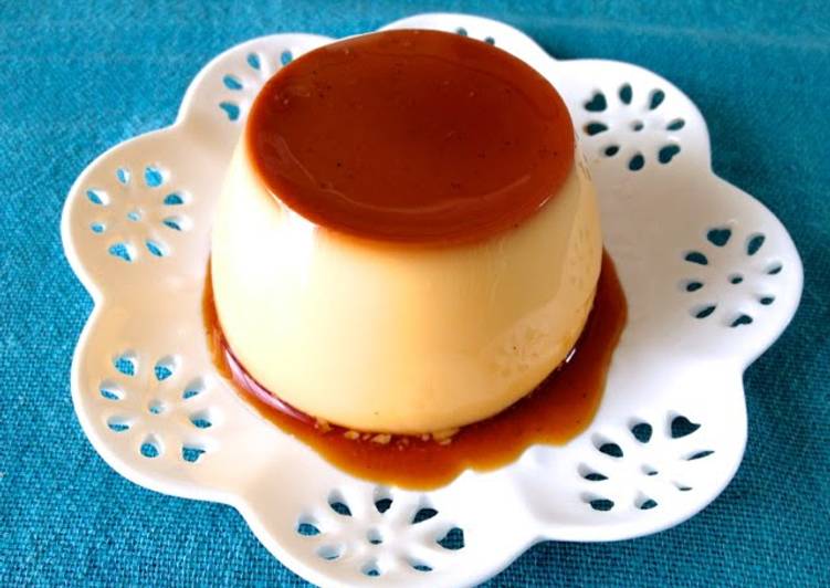 A Hotel Recipe for Crème Caramel (From 1 Egg)