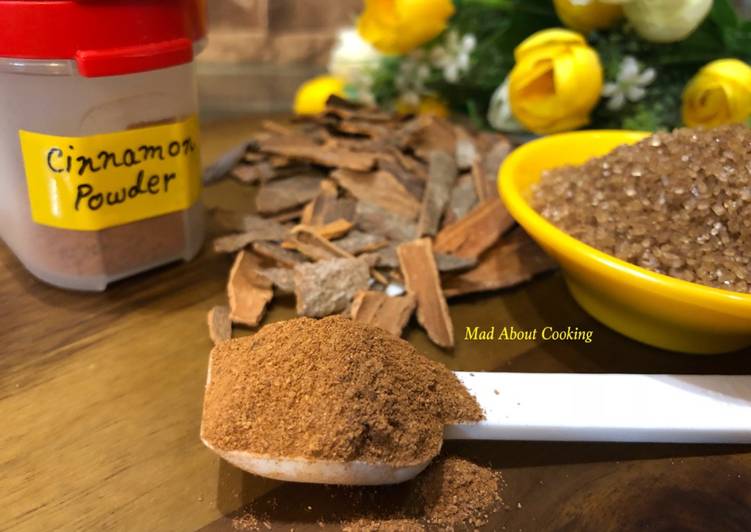 Recipe of Quick Homemade Cinnamon Powder – Tuesday Tip