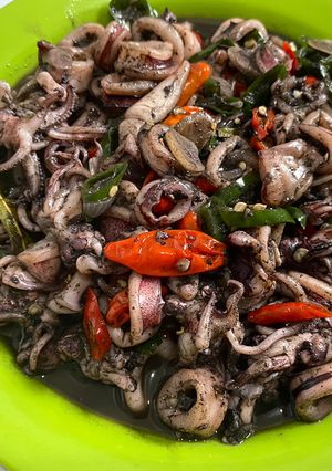Foto resep Tumis Cumi Hitam