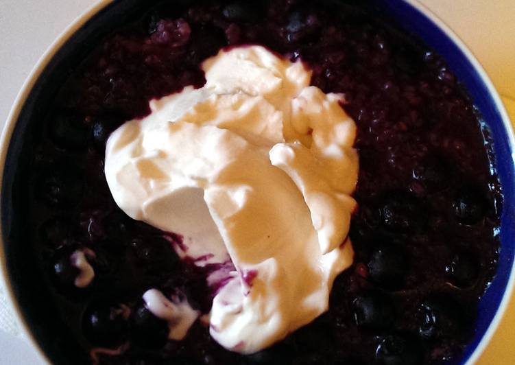 Step-by-Step Guide to Prepare Ultimate Blueberry Yoghurt Oatmeal