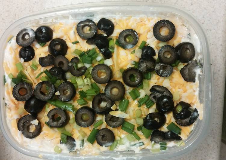 Easy Way to Prepare Appetizing 7 Layer Dip my way