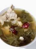 Watercress & luo han kuo (monk fruit) soup