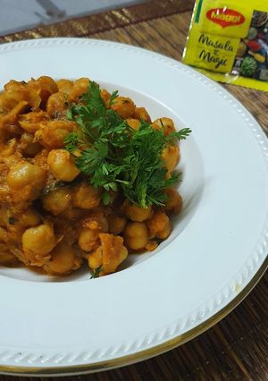 A picture of Chana-masala-e-magic.
