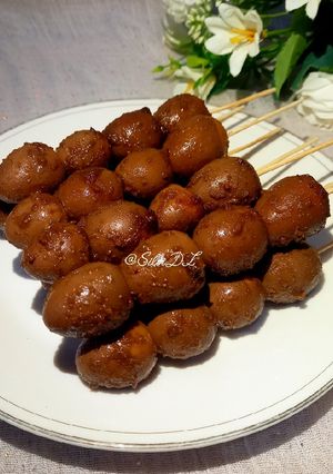 Foto resep Sate Telur Puyuh Bacem