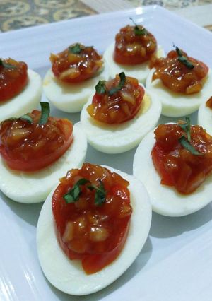 Foto resep Telur Saus Tomat